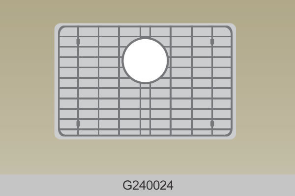 Bosco G240024 Sink Grid for 240024 Textured Titanium Laundry Series Sink