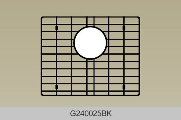 Bosco G240025 Sink Grid for 240025 Textured Titanium Series Sink