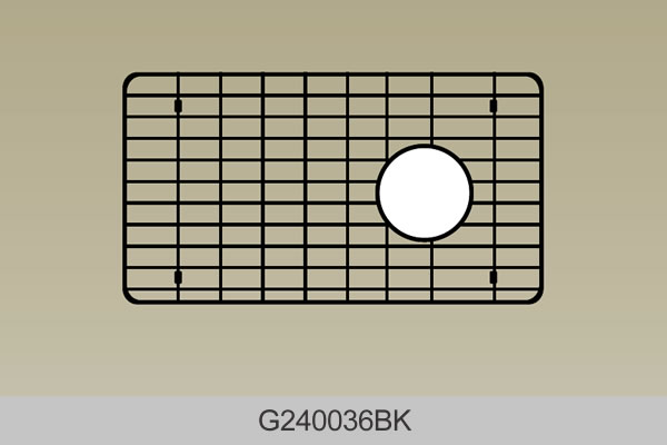 Bosco G240036 Sink Grid for 240036 Textured Titanium Series Sink