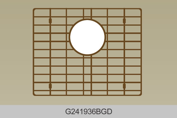 Bosco G241936 Sink Grid for 241936 Textured Titanium Series Sink