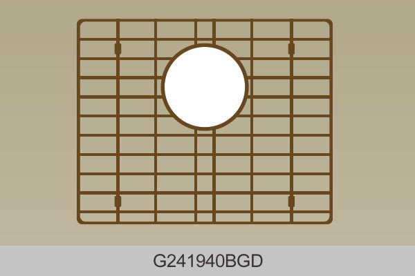 Bosco G241940 Sink Grid for 241940 Textured Titanium Series Sink