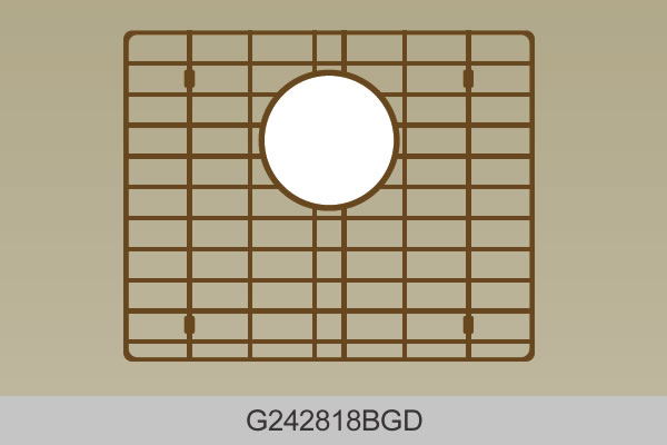 Bosco G242818 Sink Grid for 242818 Textured Titanium Series Sink