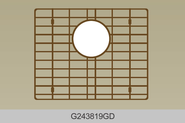 Bosco G243819 Sink Grid for 243819 Textured Titanium Series Sink