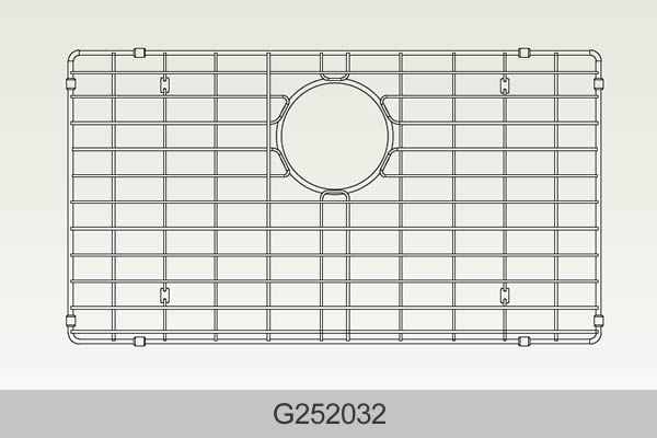 Bosco G252032 Sink Grid for 252032 Granite Series Sink