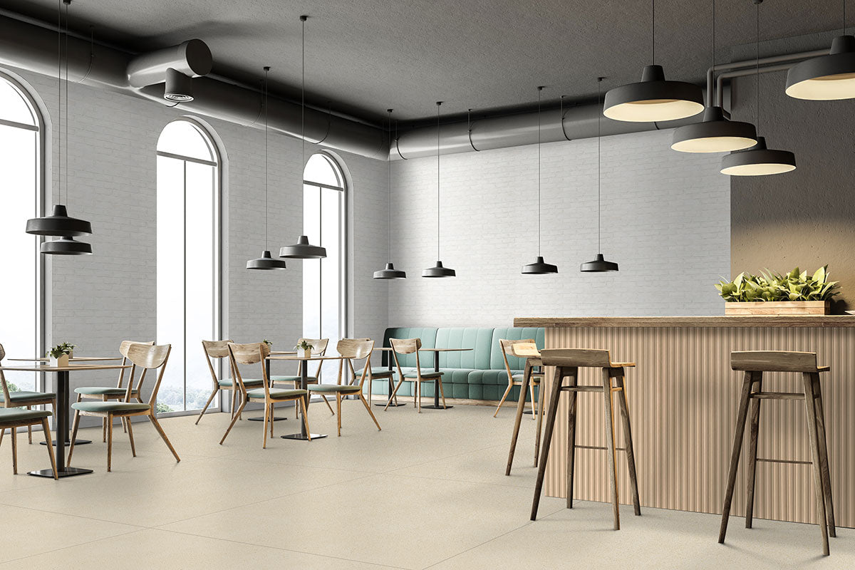 MSI Architecta Glacier 24 x 24 Matte Porcelain tile (NARCGLA2424-R11) – MSI room scene