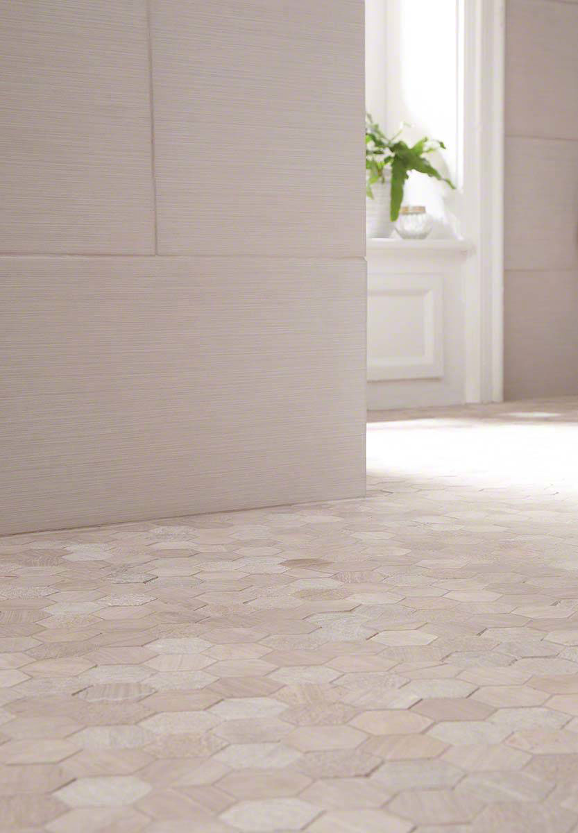 MSI Focus Glacier 2 x 2 Matte Porcelain mosaic (NFOCGLA2X2-N) – MSI room scene