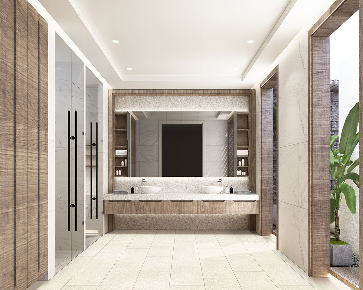 MSI Focus Glacier 12 x 24 Matte Porcelain tile (NFOCGLA1224-N) – MSI room scene