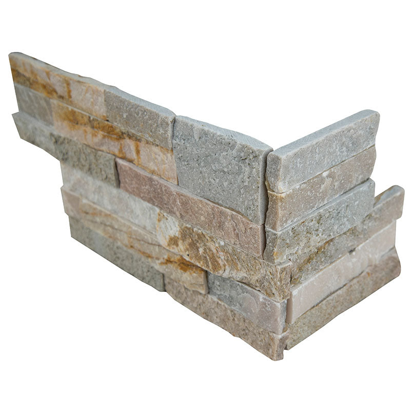 MSI Golden Honey stacked stone 6 x 12 x 6 (LPNLQGLDHON618COR)