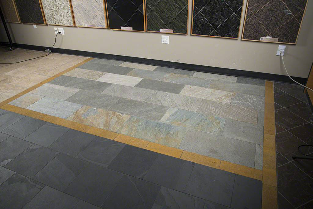 MSI Golden White 16 x 16 Gauged Quartzite tile (SGLDQTZ1616G) – MSI room scene