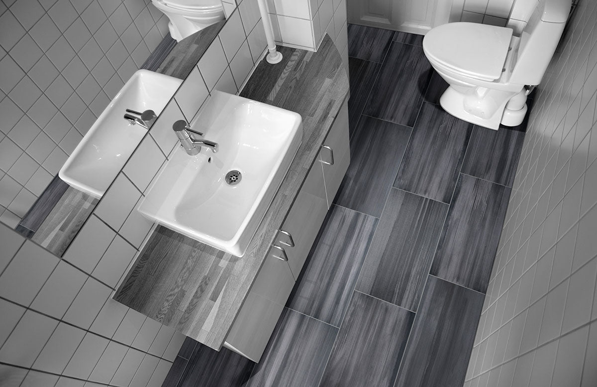 MSI Watercolor Graphite 12 x 24 Matte Porcelain tile (NWATGRA1224-N) – MSI room scene