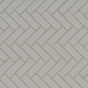 MSI Retro Herringbone Gray Glossy Porcelain mosaic (SMOT-PT-RETGRA-HB) – MSI product image