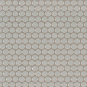 MSI Gray Penny Round Glossy Porcelain mosaic (SMOT-PT-PENRD-GRAY) – MSI product image