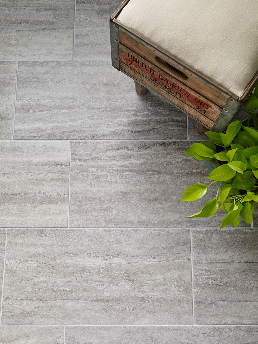 MSI Veneto Gray 12 x 24 Polished Porcelain tile (NVENGRA1224P-N) – MSI room scene