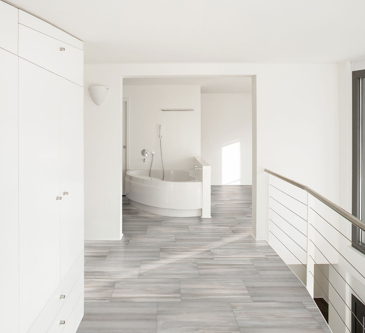 MSI Watercolor Grigio 12 x 24 Matte Porcelain tile (NWATGRI1224-N) – MSI room scene