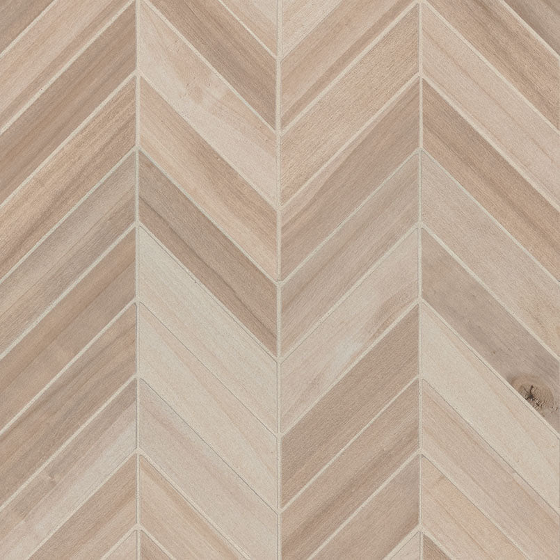 MSI Havenwood Beige Chevron 12 x 15 Matte Porcelain mosaic (NHAVBEICHE12X15) – MSI product image
