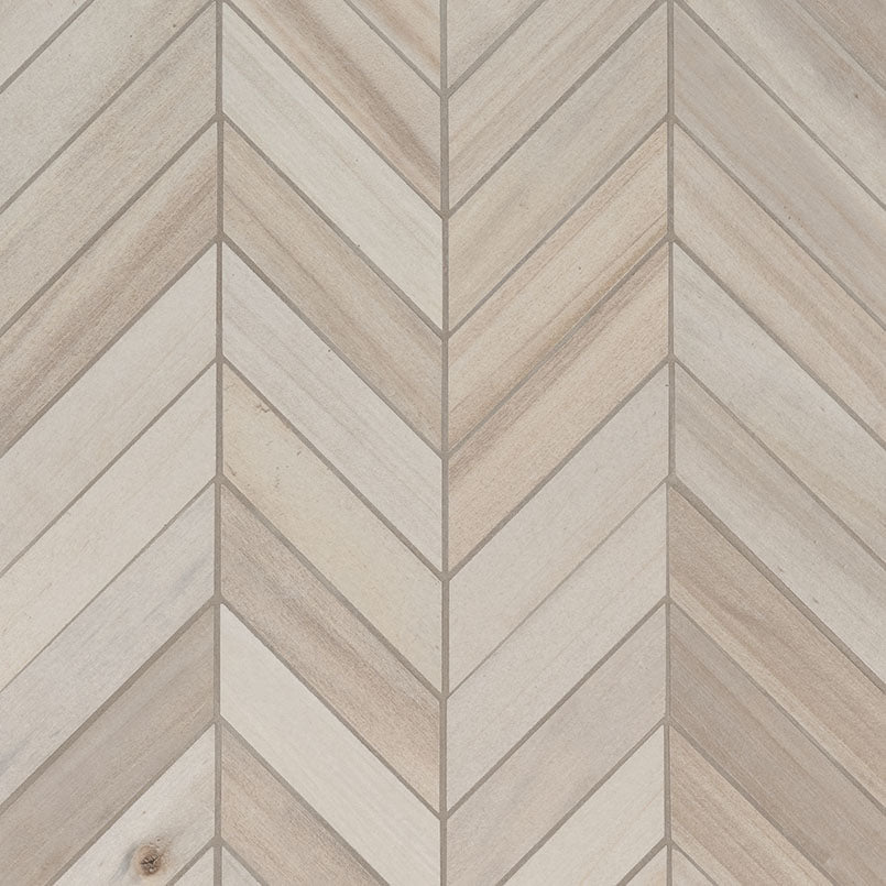 MSI Havenwood Dove Chevron 12 x 15 Matte Porcelain mosaic (NHAVDOVCHE12X15) – MSI product image