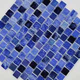 MSI Hawaiian Blue 1 x 1 Glass mosaic (SMOT-GLSB-HAWBLU4MM) – MSI product image