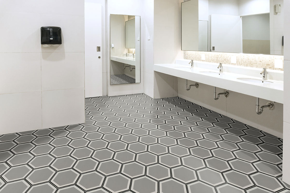 MSI Hexley Hive 9 x 10.5 Matte Porcelain tile (NHEXHIV9X10.5HEX) – MSI room scene