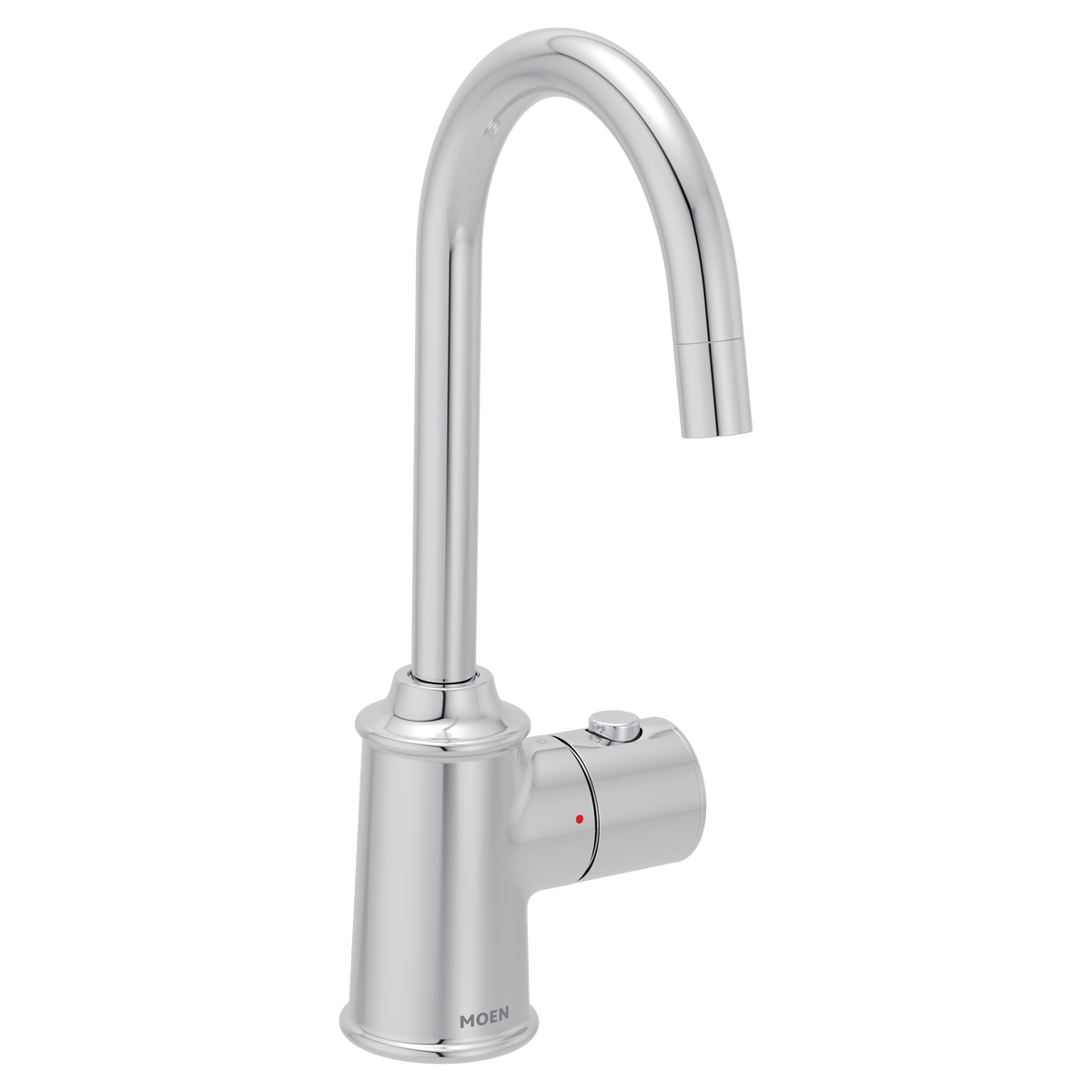 Moen Sip Traditional Single-Handle High-Arc Undermount Beverage Faucet IH7600 in Chrome (IH7600)