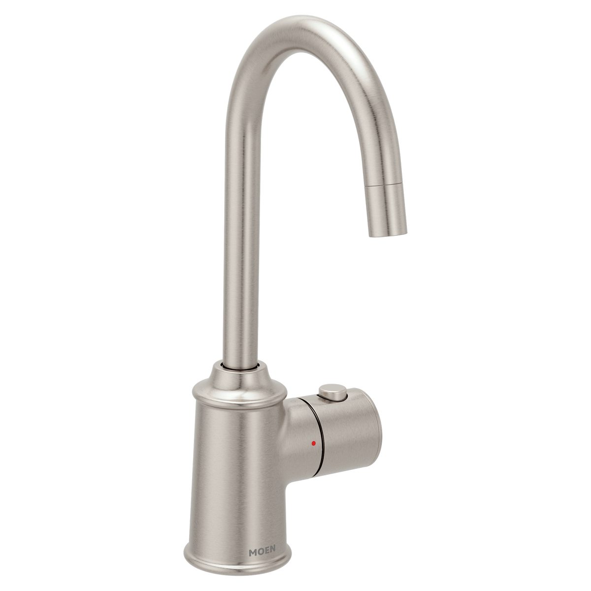 Moen Sip Traditional Single-Handle High-Arc Undermount Beverage Faucet IH7600 in Spot Resist Stainless (IH7600SRS)