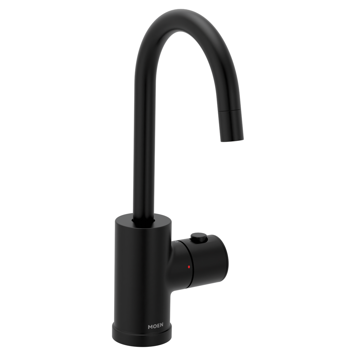 Moen Sip Modern Single-Handle High-Arc Undermount Beverage Faucet IH7660 in Matte Black (IH7660BL)