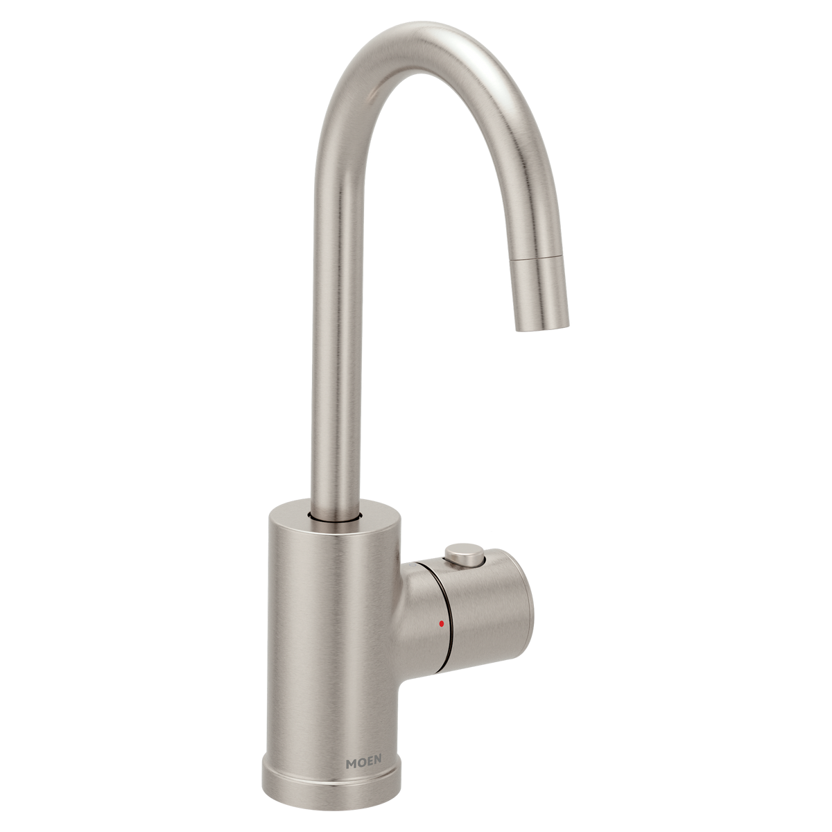 Moen Sip Modern Single-Handle High-Arc Undermount Beverage Faucet IH7660 in Spot Resist Stainless (IH7660SRS)