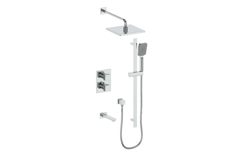 Vogt Kapfenberg 3-Way TH Shower Kit - Chrome