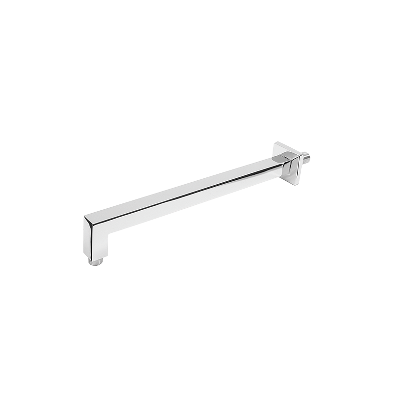 Rubi Brass Horizontal Square Shower Arm 16" RBDHC16