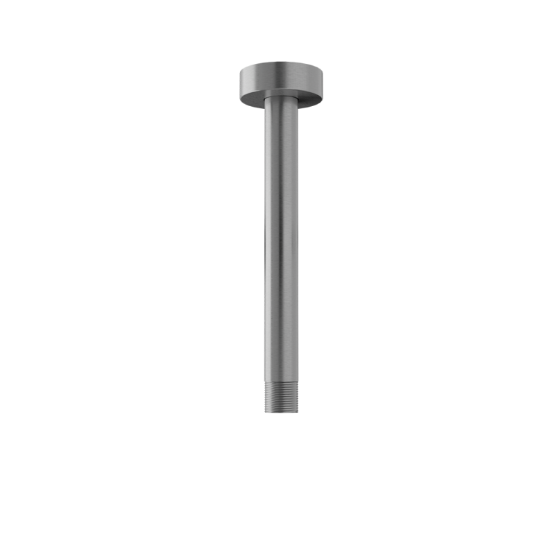 Rubi Brass 8" Round Vertical Shower Arm RBDVR8