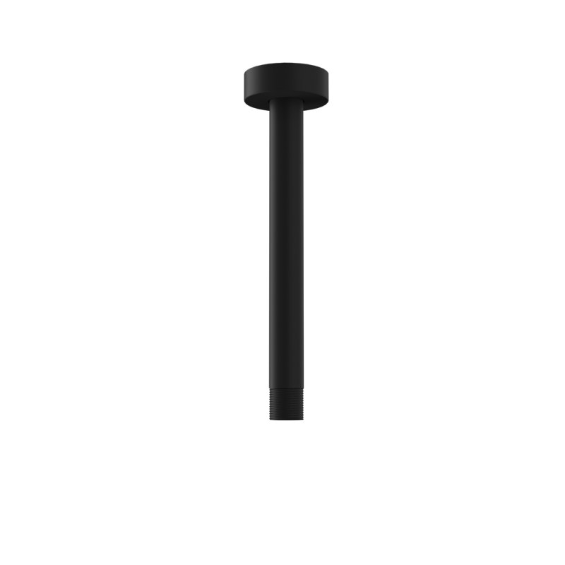 Rubi Brass 8" Round Vertical Shower Arm RBDVR8