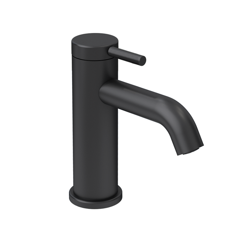 Rubi Vertigo Single-Hole Bathroom Faucet - No Drain Included RVT11WD - Black