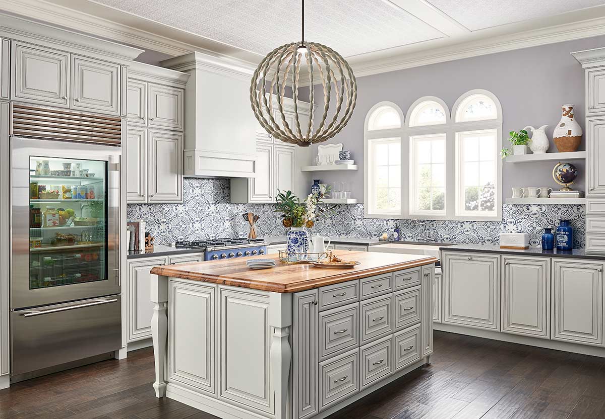MSI Kenzzi Indigo 8 x 8 Matte Porcelain tile (NIND8X8) – MSI room scene