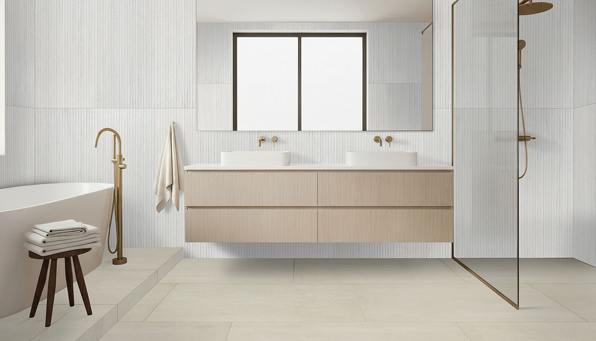 MSI XL Trecento Ivorelle luxury vinyl plank 18 x 36 (VTRXLIVOREL18X36-5MM-12MIL)