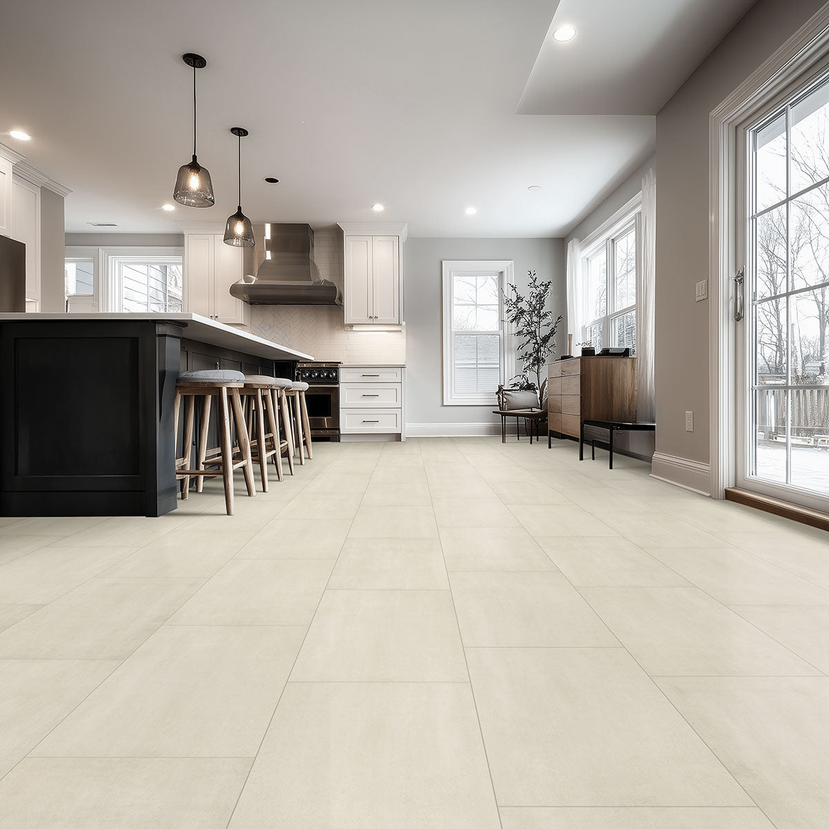MSI XL Trecento Ivorelle luxury vinyl plank 18 x 36 (VTRXLIVOREL18X36-5MM-12MIL)