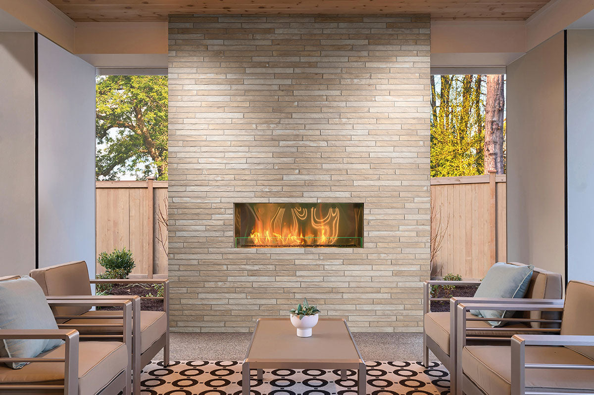 MSI Brickstone Ivory Brick 2 x 18 Matte Porcelain tile (NCAPIVOBRI2X18) – MSI room scene