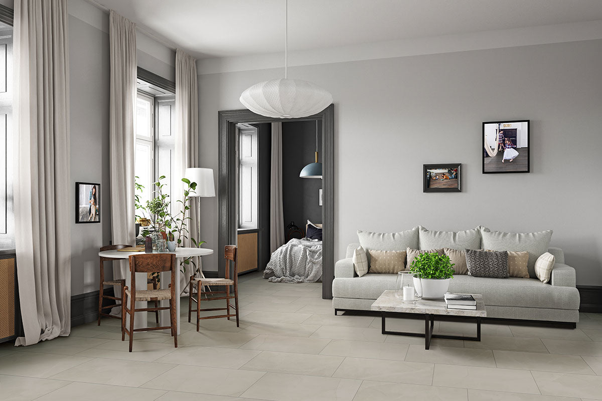 MSI Sande Ivory 12 x 24 Polished Porcelain tile (NSANIVO1224P) – MSI room scene