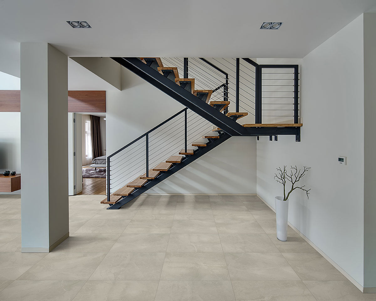 MSI Sande Ivory 2 x 2 Matte Porcelain mosaic (NSANIVO2X2) – MSI room scene