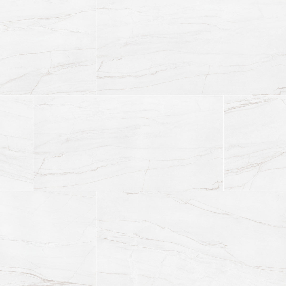 MSI Kaya Zermatta Blanca 24 x 48 Matte Porcelain tile (NKAYZERBLA2448) – MSI product image