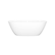 Victoria + Albert Lussari 61" x 28" Freestanding Soaking Bathtub LU1 - Standard White / 61 x 28 / With Overflow