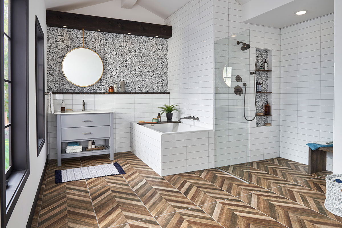 MSI Kenzzi Paloma 8 x 8 Matte Porcelain tile (NPAL8X8) – MSI room scene
