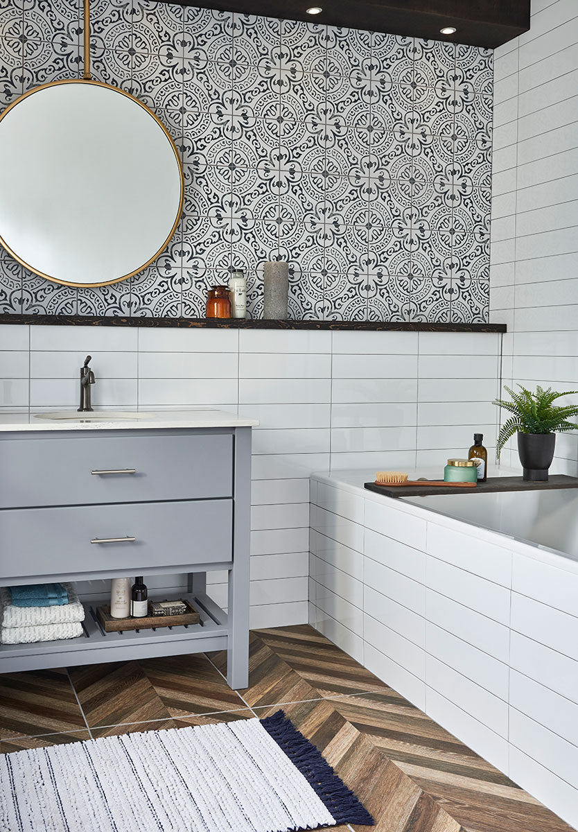 MSI Kenzzi Paloma 8 x 8 Matte Porcelain tile (NPAL8X8) – MSI room scene