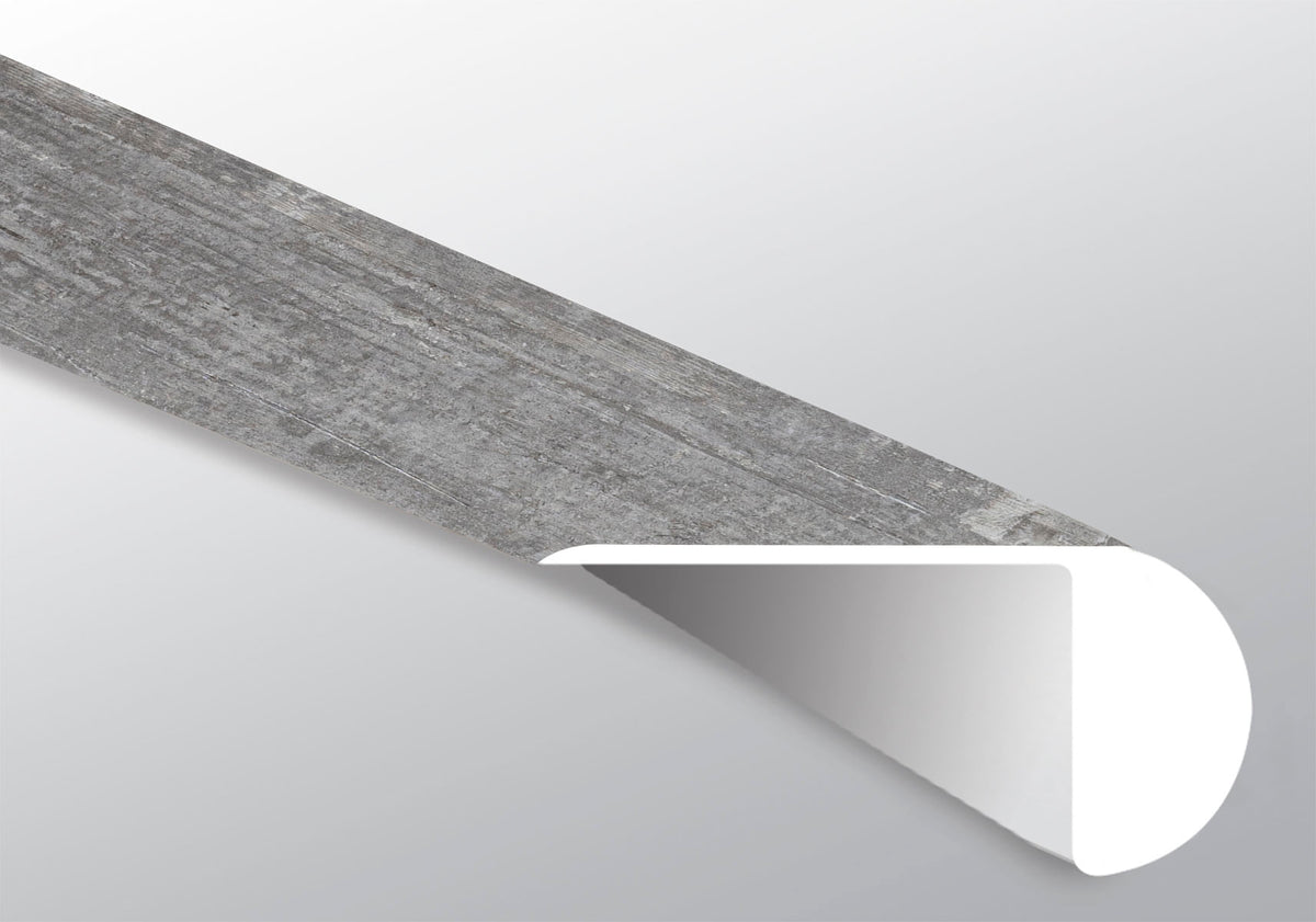 MSI Kingsdown Gray luxury vinyl overlapping stair nose (VTTKINGRA-OSN)