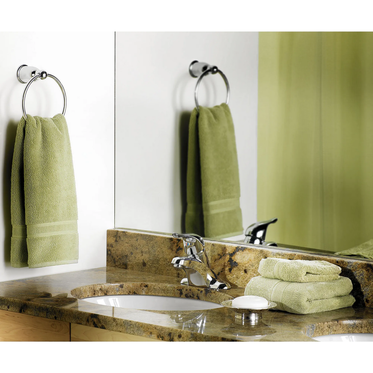 Moen Mason Towel Ring YB8086 in Chrome (YB8086CH) - view 2