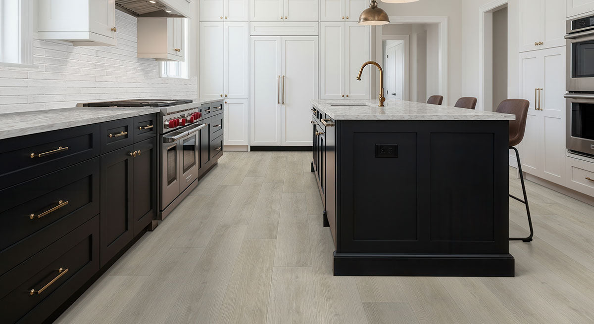 MSI Stella LA Perla 2 x 10 Glossy Porcelain tile (NSTELAPEA2X10G) – MSI room scene (kitchen)