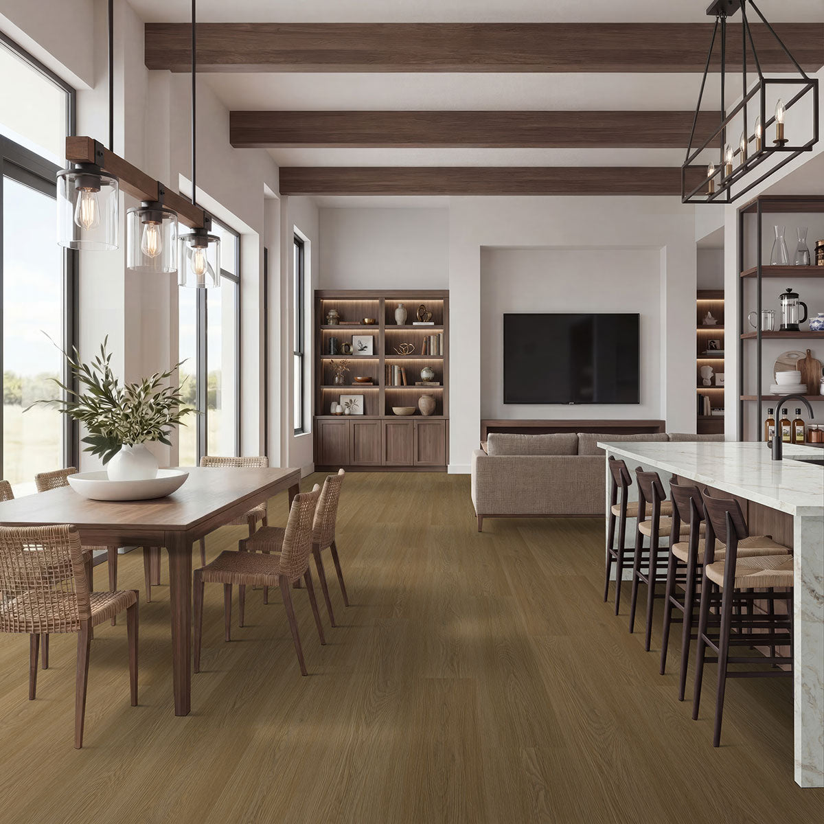 MSI Laurel Meadowrun luxury vinyl plank 9 x 48 (VTRMEADOW9X48-5MM-20MIL)