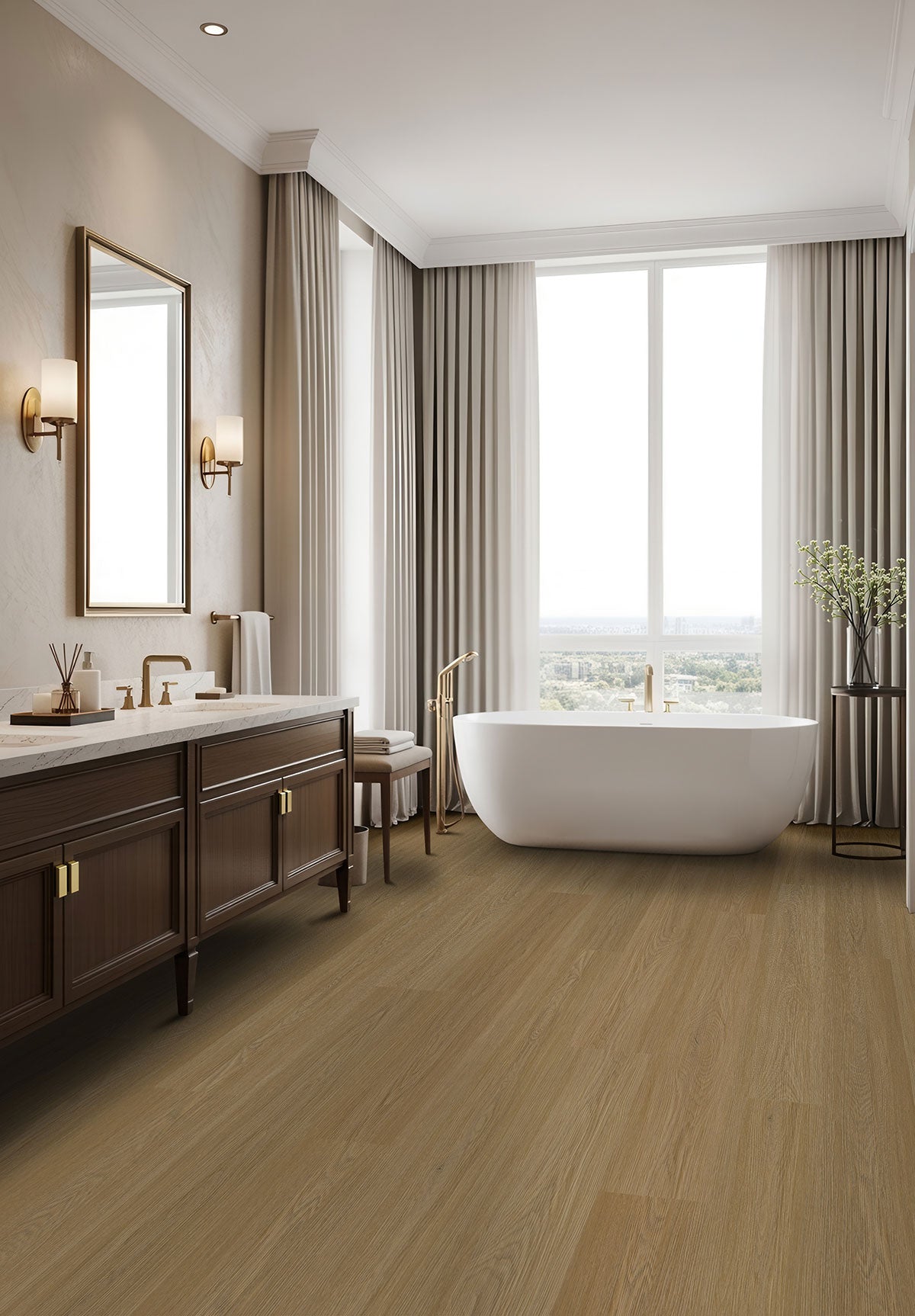 MSI Laurel Reserve Meadowrun luxury vinyl plank 9 x 48 (VTRMEADOW9X48-8MM-22MIL)