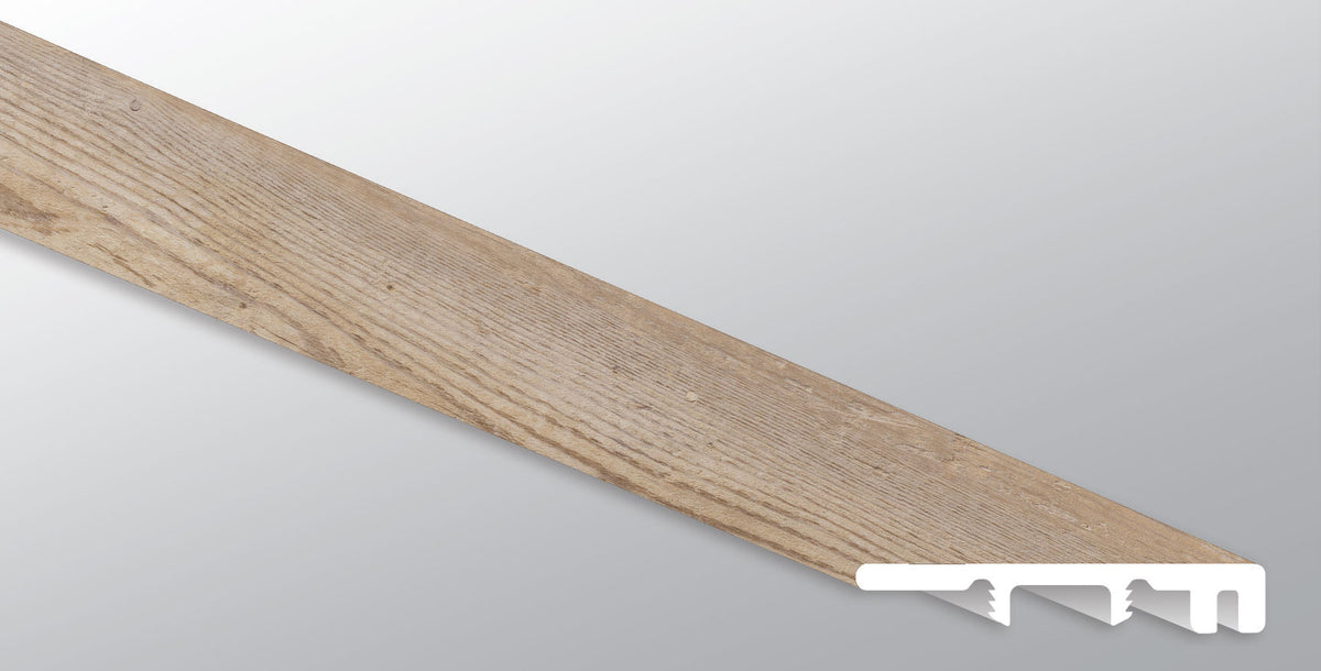 MSI Lime Washed Oak luxury vinyl end cap (VTTLIMWAS-EC)