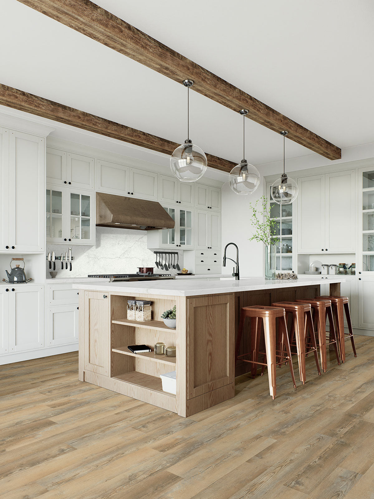 MSI Katavia Lime Washed Oak luxury vinyl plank 6 x 48 (VTGLIMWAS6X48-2MM-6MIL)