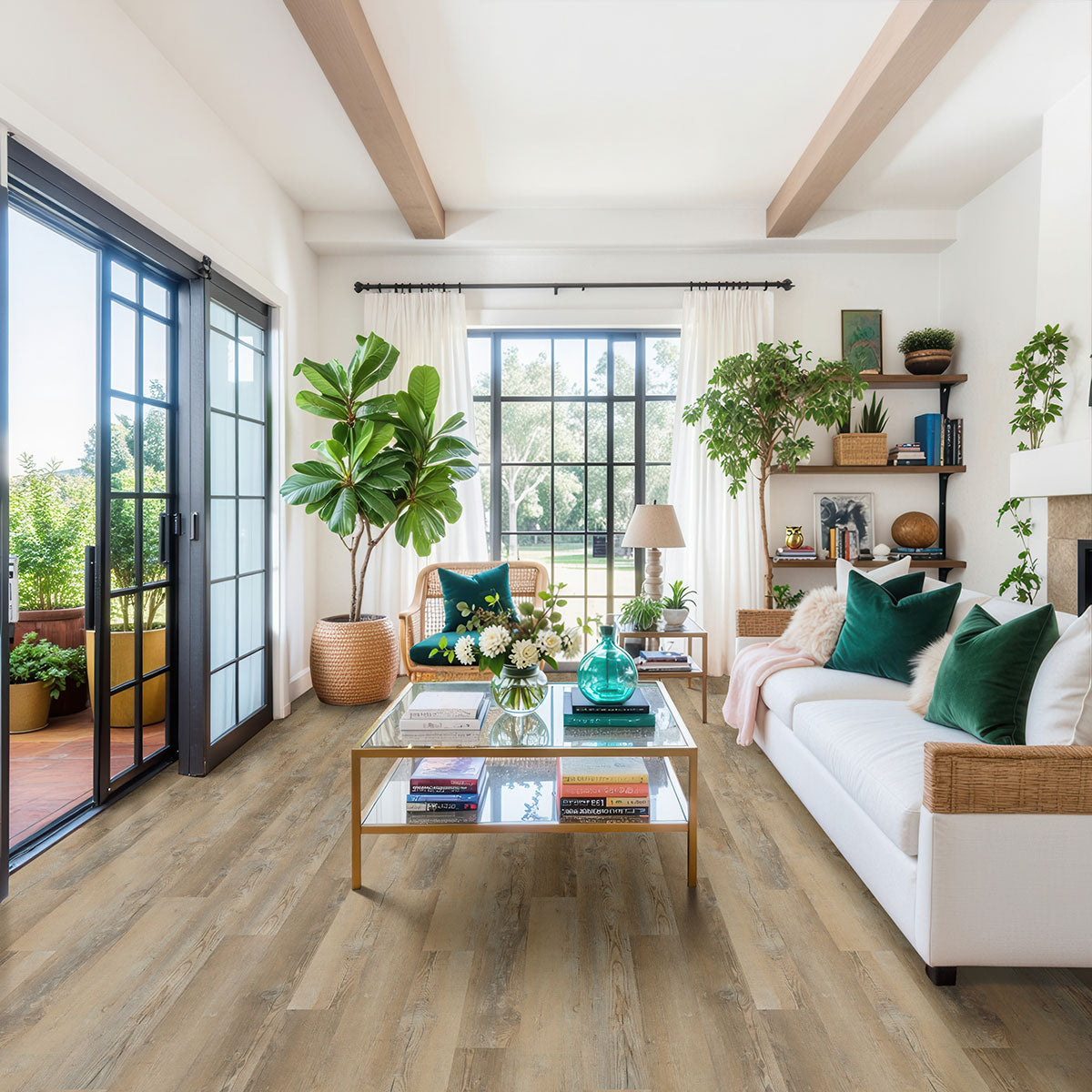 MSI Katavia Lime Washed Oak luxury vinyl plank 6 x 48 (VTGLIMWAS6X48-2MM-6MIL)