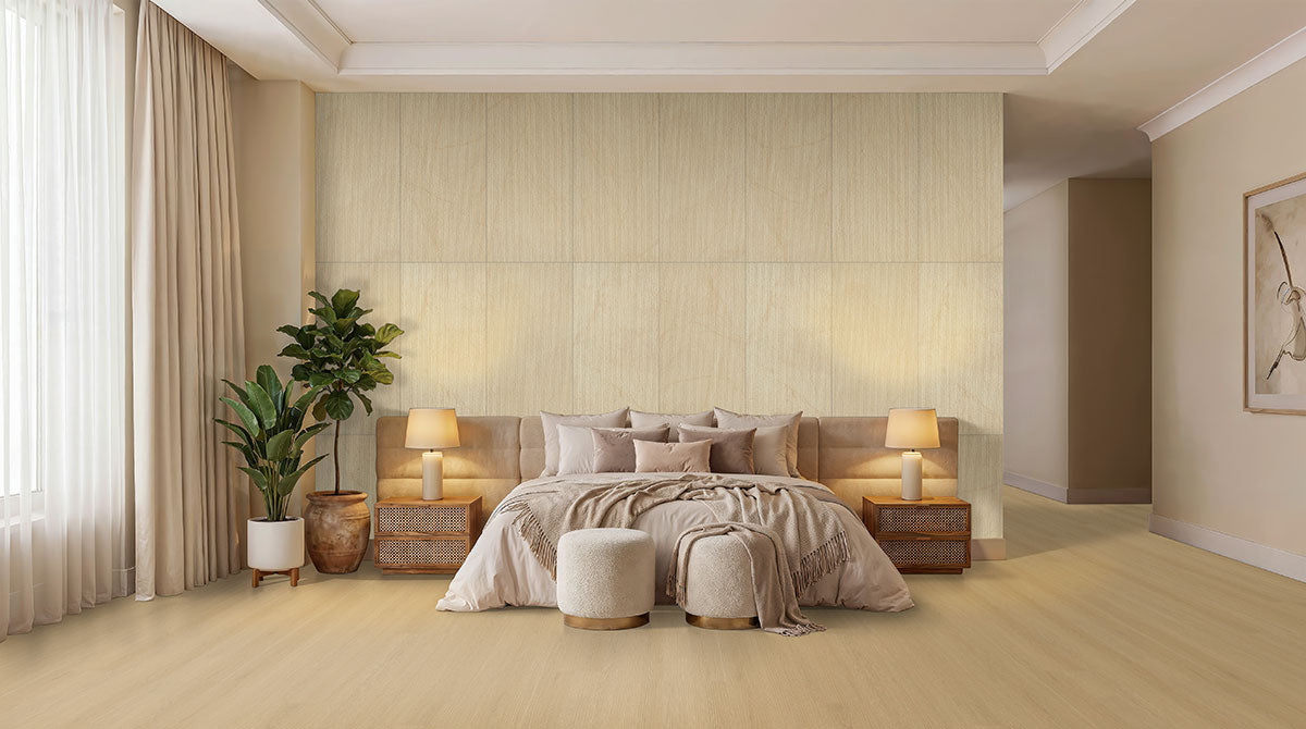 MSI Living Style Cream Ridge 24 x 48 Matte Porcelain tile (NLIVSTYCRERID2448) – MSI room scene (living room)